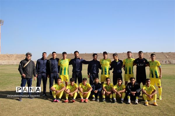 چهارمین روز مسابقات کشوری فوتبال پسران در آبادان