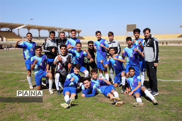 چهارمین روز مسابقات کشوری فوتبال پسران در آبادان