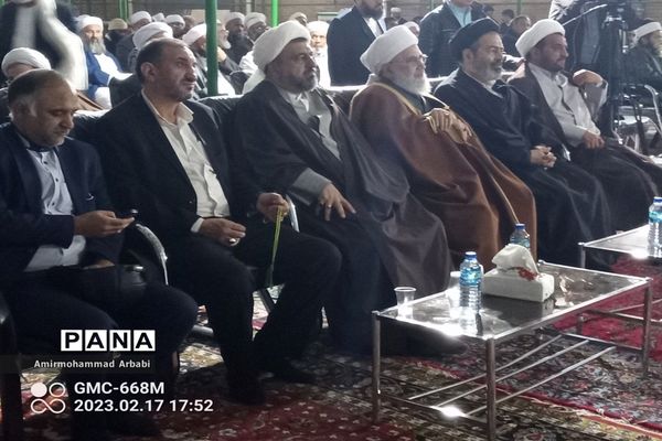 مراسم افتتاح مدرسه حج در مزار شیخ احمد جامی تربت جام