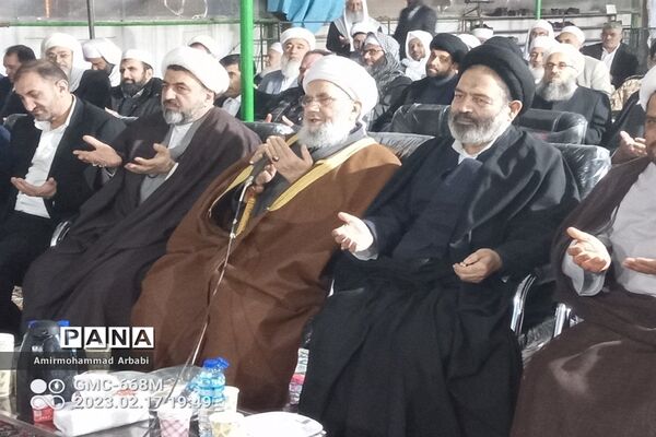 مراسم افتتاح مدرسه حج در مزار شیخ احمد جامی تربت جام