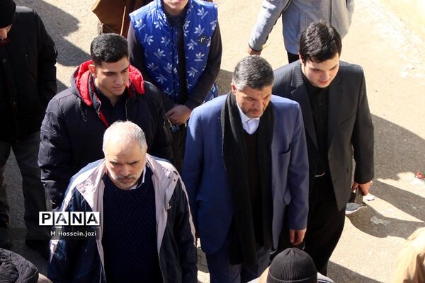 مراسم تشییع پیکر پاک شهید علیرضا بادرام