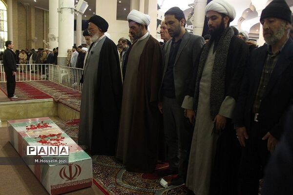 مراسم تشییع پیکر پاک شهید علیرضا بادرام