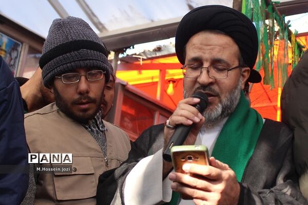 مراسم تشییع پیکر پاک شهید علیرضا بادرام