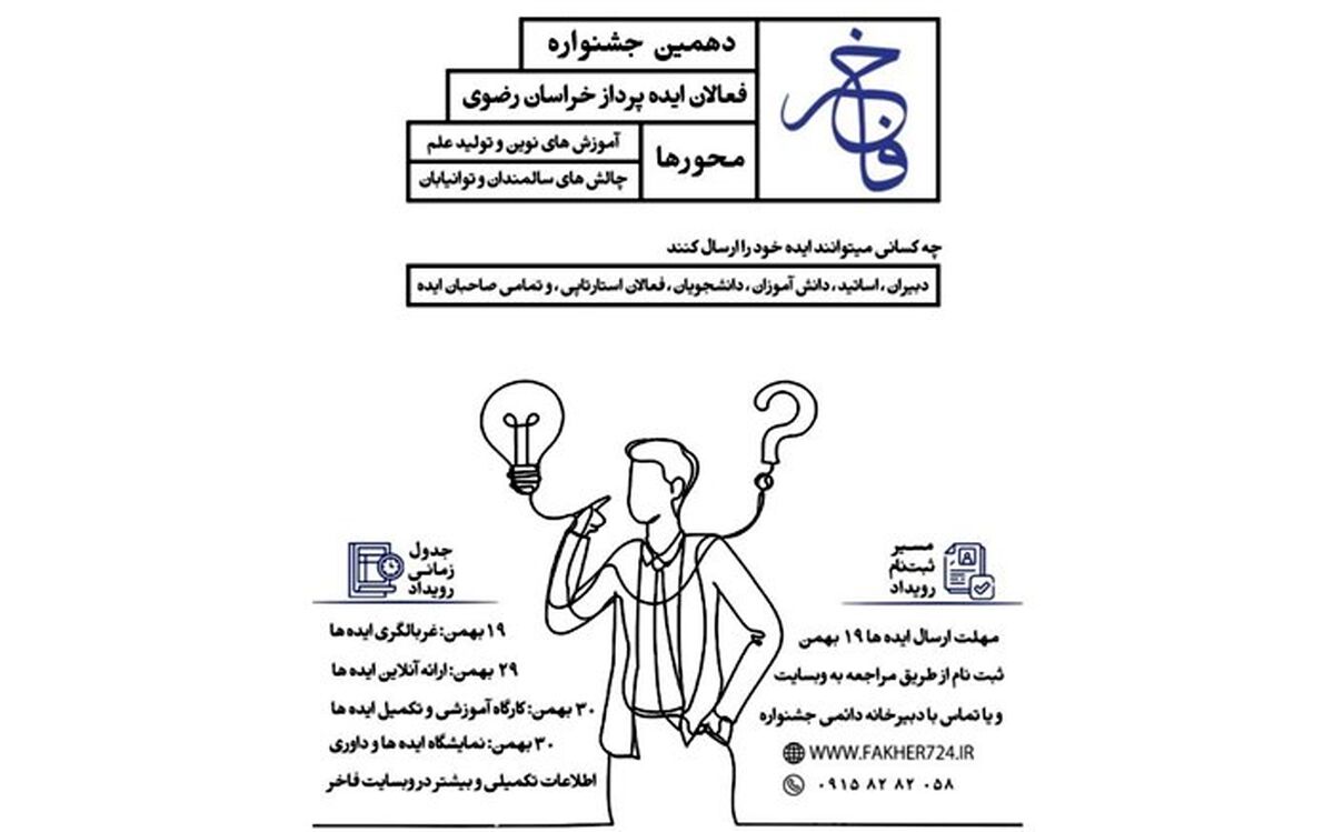 برگزاری جشنواره فاخر در دو مرحله مجازی و حضوری
