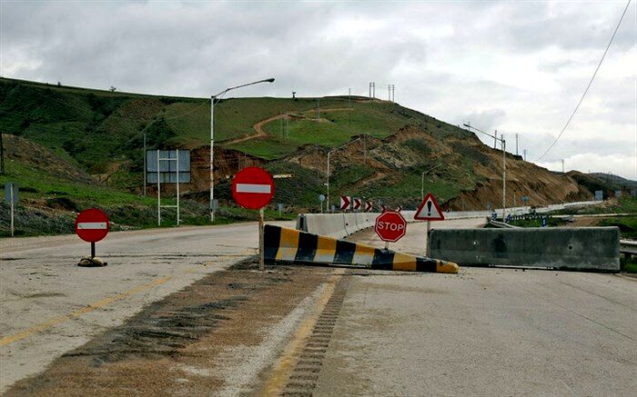 انسداد ساعتی جاده هراز تا پایان هفته