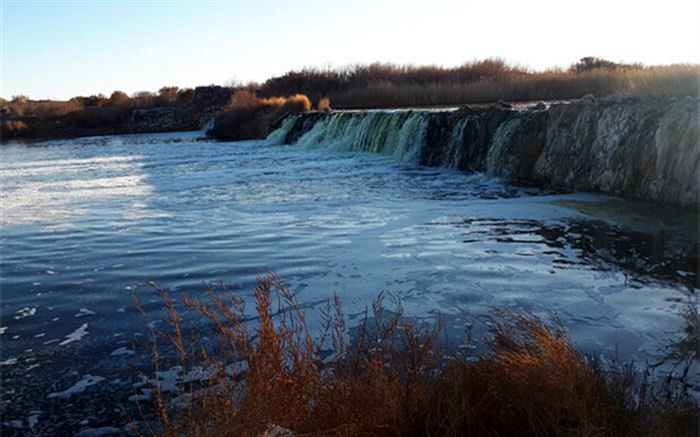 جریان سیلابی زاینده‌رود به گاوخونی رسید