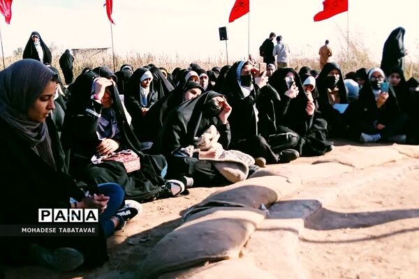 اردوی راهیان نور دانش‌آموزان شهرستان پردیس