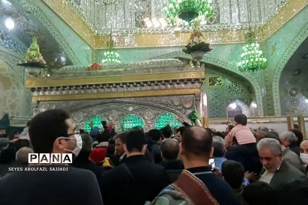 اولین روز از اردوی دانش‌آموزان زیارت اولی شهرستان‌های تهران