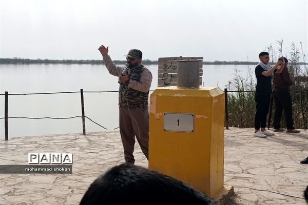حضور دانش‌آموزان پسر دبیرستانی ناحیه 3 در راهیان نور دانش‌آموزی