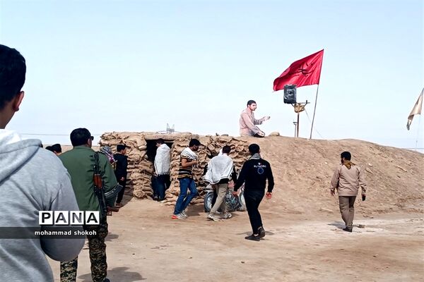 حضور دانش‌آموزان پسر دبیرستانی ناحیه 3 در راهیان نور دانش‌آموزی