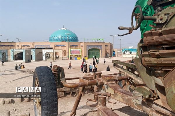 حضور دانش‌آموزان پسر دبیرستانی ناحیه 3 در راهیان نور دانش‌آموزی