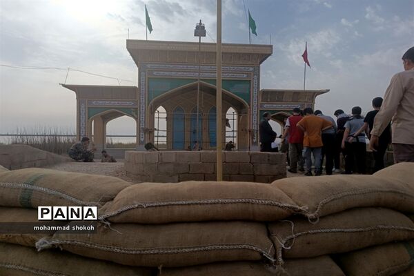 حضور دانش‌آموزان پسر دبیرستانی ناحیه 3 در راهیان نور دانش‌آموزی