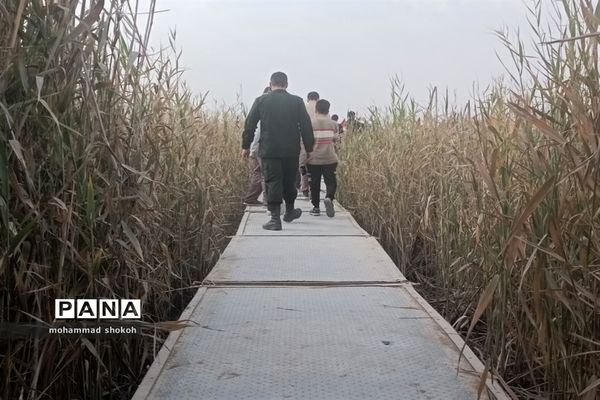 حضور دانش‌آموزان پسر دبیرستانی ناحیه 3 در راهیان نور دانش‌آموزی