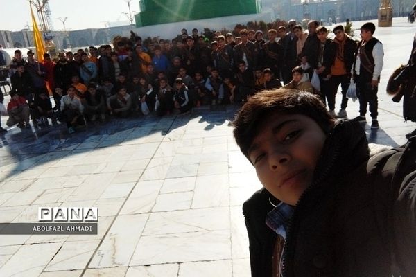 دومین روز از اردوی مشهد مقدس دانش‌آموزان زیارت اولی شهرستان‌های تهران