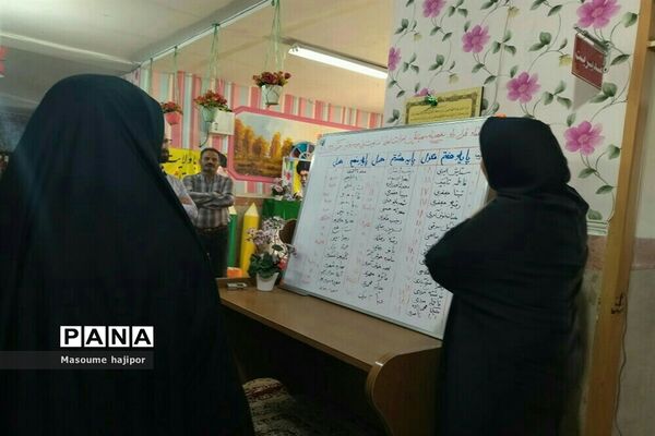 بازدید مدیر آموزش و پرورش جوادآباد از دبیرستان نوشین بختیاری