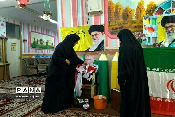 بازدید مدیر آموزش و پرورش جوادآباد از دبیرستان نوشین بختیاری