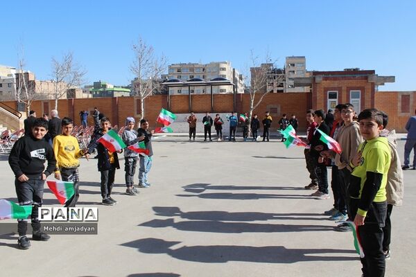 افتتاحیه مدرسه خیرساز  ۸کلاسه قائم و بشارت در بهارستان ۲