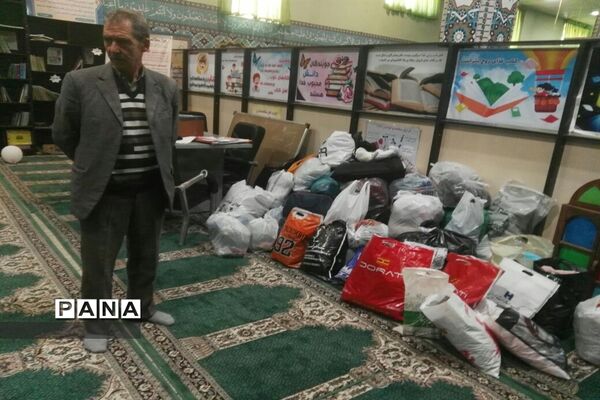 پویش همدلی و مهربانی، «برای هموطن کاری کنیم» در دبستان حضرت  آیت الله خامنه‌ای