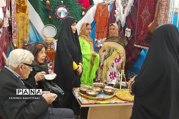 افتتاح جشنواره اقوام ایرانی و هفت سین علمی در فشافویه
