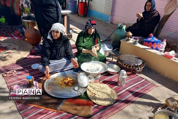 افتتاح جشنواره اقوام ایرانی و هفت سین علمی در فشافویه