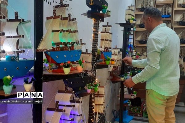 افتتاحیه  نمایشگاه صنایع دستی و عفاف و حجاب در شهرستان  قرچک