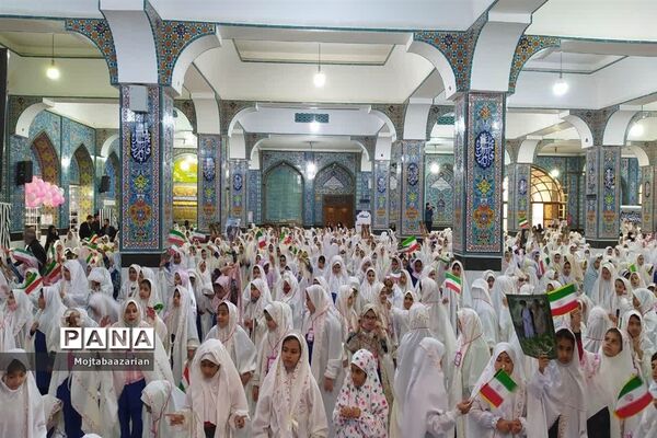 مراسم جشن تکلیف ۱۰۰۰ نفری در شوشتر