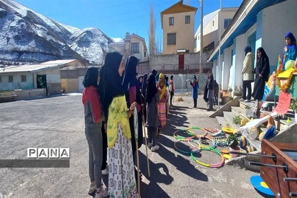 برگزاری المپیاد ورزشی درون مدرسه‌ای در بلده