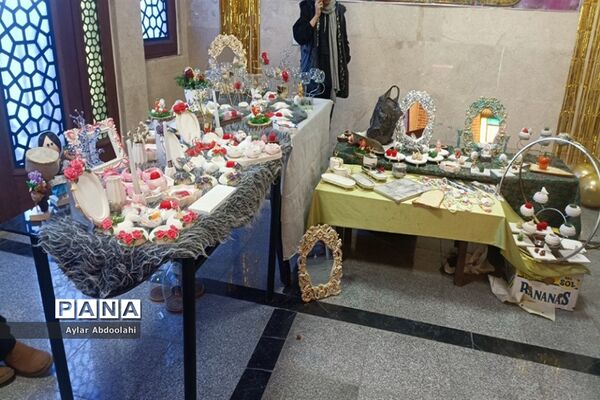 افتتاحیه نمایشگاه دائمی صنایع‌دستی در شهرستان قرچک