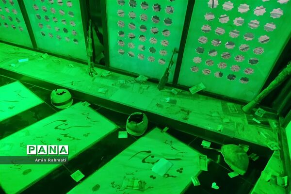 حضور پر شور دانش‌آموزان پسر استان فارس در اردوی راهیان نور