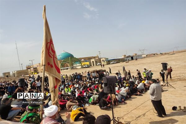 حضور پر شور دانش‌آموزان پسر استان فارس در اردوی راهیان نور