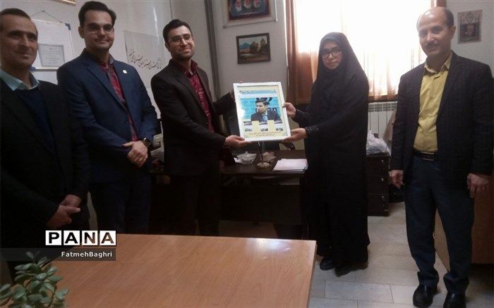 تقدیر خبرنگاران پانا از مدیر کانون سلمان خلیل آباد