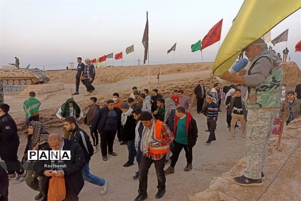 بازدید دانش‌آموزان منطقه ۱۳ از یادمان شلمچه