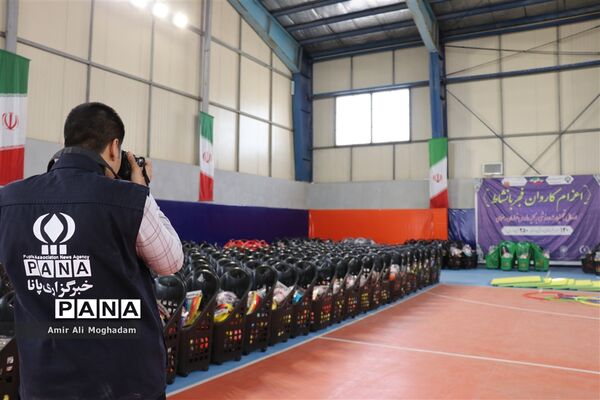 مراسم اعزام کاروان فجر با نشاط و افتتاحیه طرح شهید طوقانی