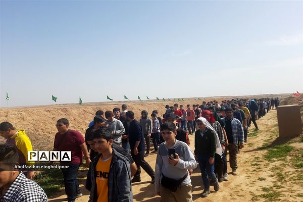 اعزام  دانش‌آموزان سمپادی شهرستان دزفول به اردوی پیشرفت نورانی