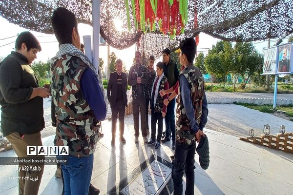 اعزام  دانش‌آموزان سمپادی شهرستان دزفول به اردوی پیشرفت نورانی