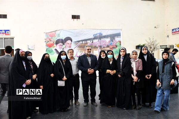 اعزام ۶۵ دانش‌آموز زیارت اولی خوزستان به مشهد مقدس