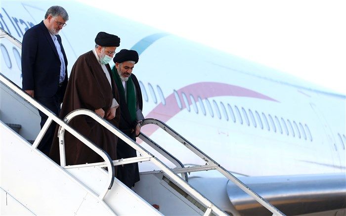 آیت‌الله رئیسی وارد استان آذربایجان غربی شد