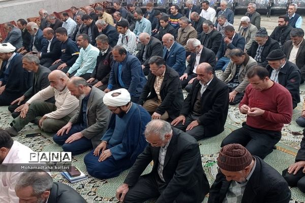 برگزاری نمازجمعه دربخش جوادآباد