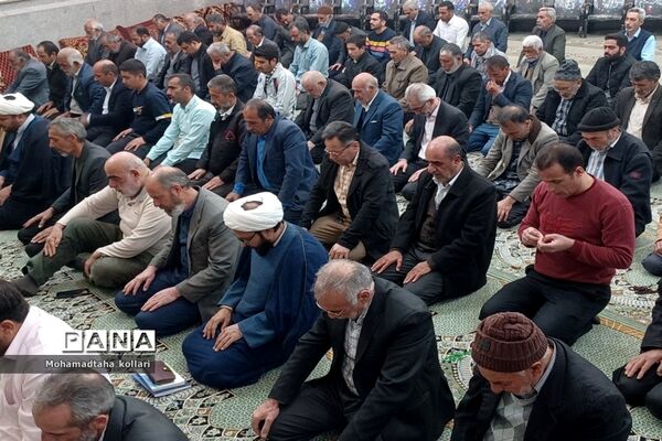 برگزاری نمازجمعه دربخش جوادآباد