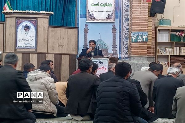 برگزاری نمازجمعه دربخش جوادآباد