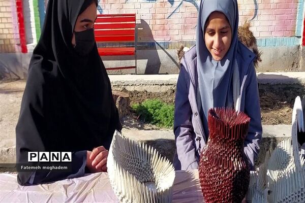 برپایی بازارچه محلی به‌مناسبت هفته معرفی مشاغل در مدارس شادگان