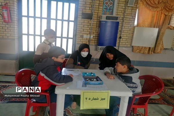 برگزاری مسابقات المپیاد رویش ویژه  پسران ابتدایی ناحیه چهار شیراز