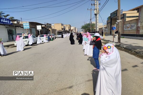 افتتاحیه جشنواره قرآن، عترت و نماز دانش آموزان دختر قطب یک استان خوزستان