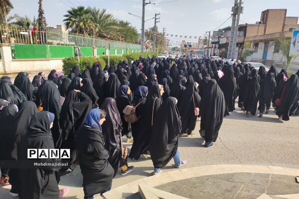 افتتاحیه جشنواره قرآن، عترت و نماز دانش آموزان دختر قطب یک استان خوزستان
