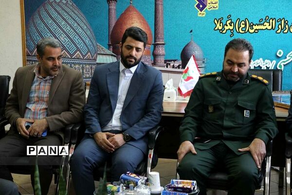 مراسم تجلیل از سرهنگ قنبری فرمانده سپاه ناحیه حضرت عبدالعظیم حسنی علیه السلام در شهرری