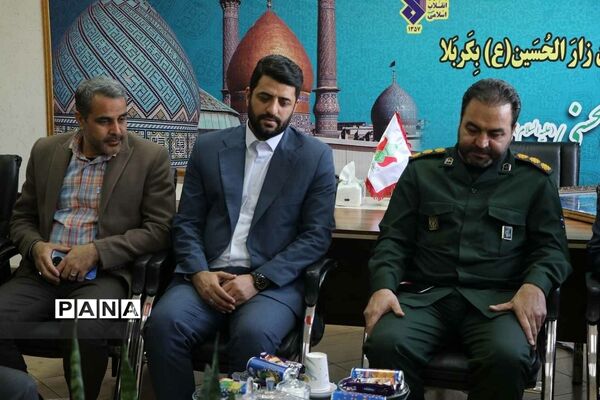 مراسم تجلیل از سرهنگ قنبری فرمانده سپاه ناحیه حضرت عبدالعظیم حسنی علیه السلام در شهرری