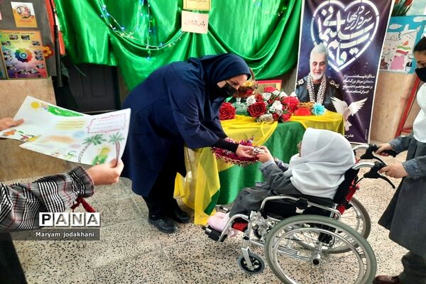 جشن اعیاد شعبانیه در دبستان ایران جانمحمدی صفادشت