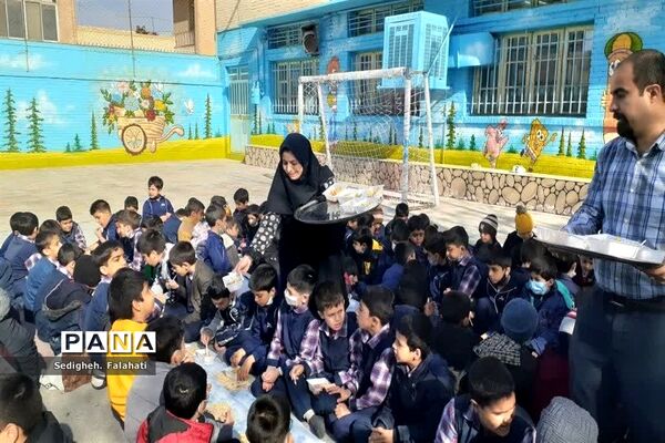 جشن اعیاد شعبانیه در دبستان سید الشهدا ناحیه یک یزد