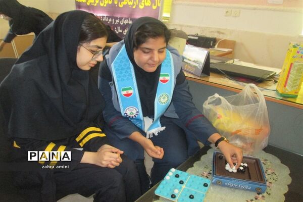 برگزاری مسابقات بازی‌های فکری سرگرمی رویش در شهرستان سروستان