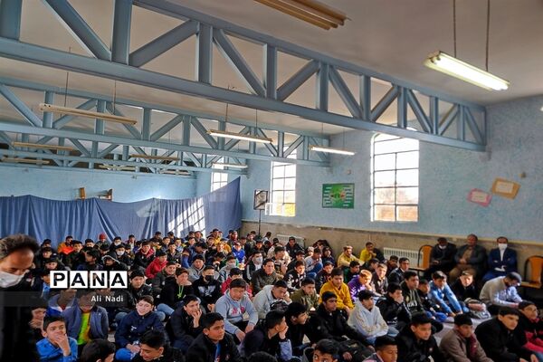 برگزاری جشن تکلیف دانش‌آموزان پسر شهر جوادآباد